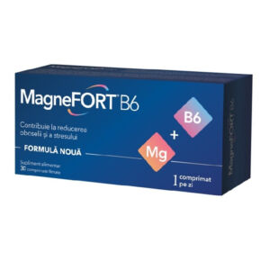 Biofarm MagneFORT B6 30 comprimate filmate