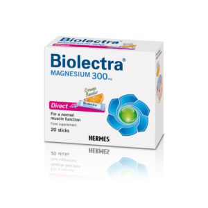 Biolectra Magneziu 300 mg DIrect cu aroma de portocala