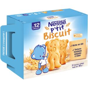 Biscuiti Nestle P'tit Biscuit 180g – Gustare pentru copii 12-36 luni