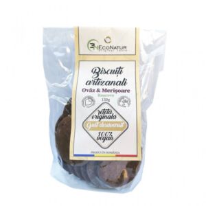 Biscuiti artizanali cu ovaz si merisoare