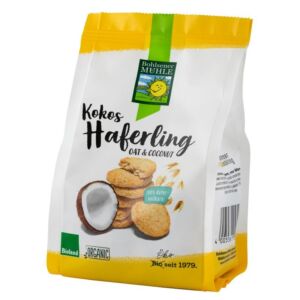 Biscuiti bio crocanti din ovaz cu fulgi de cocos