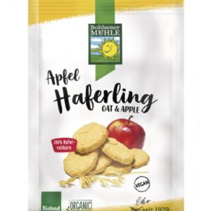 Biscuiti bio cu ovaz si mere