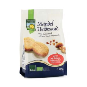Biscuiti bio din faina de grau spelta cu unt si migdale