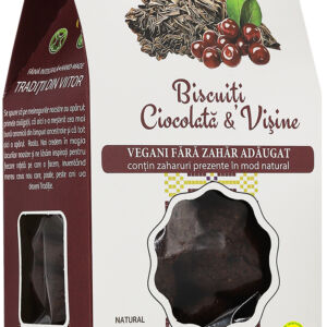 Biscuiti ciocolata si visine