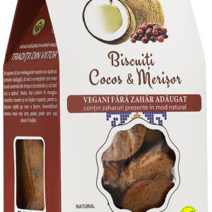 Biscuiti cocos & merisor