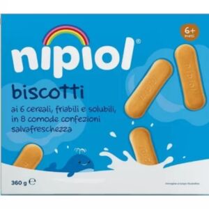 Biscuiti cu 6 cereale Nipiol 4 luni+