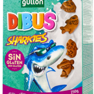 Biscuiti cu cacao fara gluten fara lactoza forma rechini
