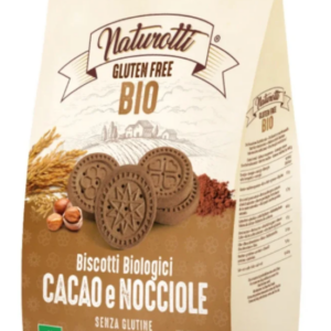 Biscuiti cu cacao si alune de padure fara gluten Bio