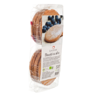 Biscuiti cu crema de afine Bio