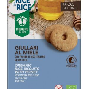 Biscuiti cu miere si faina de orez Giullari al Miele