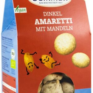 Biscuiti din faina spelta cu migdale Amaretti Bio
