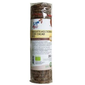 Biscuiti fara zahar cu multicereale si cacao Bio