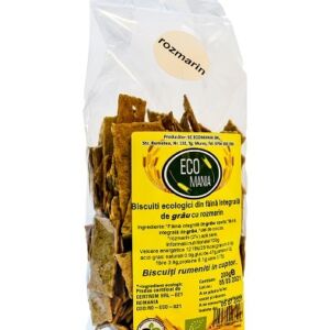 Biscuiti integrali cu rozmarin Bio