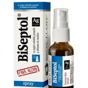 Biseptol Spray cu argint coloidal