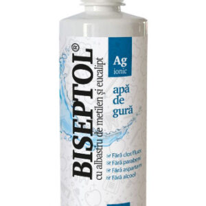 Biseptol apa de gura cu albastru de metilen si eucalipt