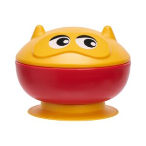 Bol cu ventuza si capac