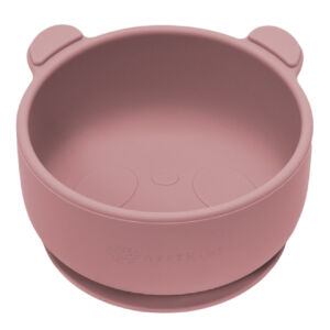 Bol din silicon The Little Bear +6 luni Old Rose
