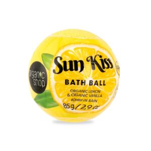 Bomba de baie Organic Lemon & Organic Vanilla Sun Kiss