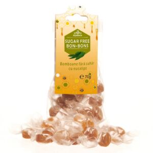 Bomboane balsamice fara zahar cu eucalipt