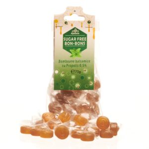 Bomboane balsamice fara zahar cu propolis