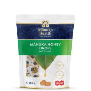 Bomboane cu miere de manuka MGO 400+ si propolis