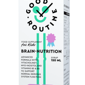 Brain-Nutrition Kids cu aroma de capsuni