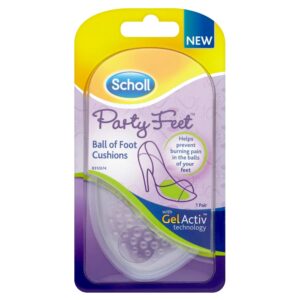 Branturi tip pernite din gel pentru talpi Party Feet Scholl 1 pereche