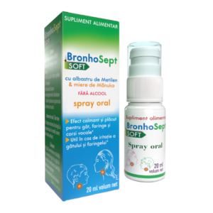 BronhoSept mild cu albastru de metilen