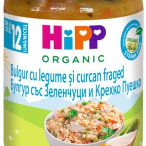 Bulgur cu legume si curcan fraged Organic
