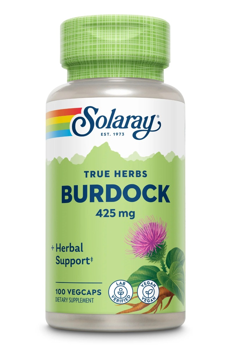 Burdock (Brusture) 425 mg Solaray