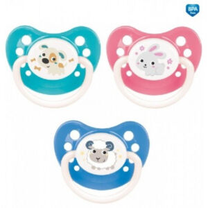 CANPOL Suzeta Simetrica Silicon 0-6L Bunny Tur 23/268