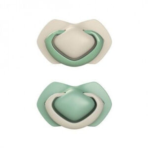 CANPOL Suzeta Simetrica Silicon 6-18m Pure Color bej 22/656