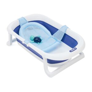 Cadita pliabila cu reductor detasabil si termometru Albastru