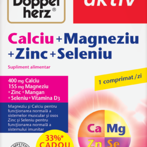 Calciu + Magneziu + Zinc + Seleniu