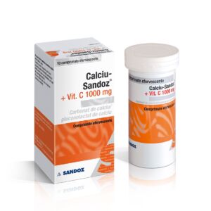 Calciu cu Vitamina C 1000 mg