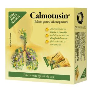 Calmotusin drops cu miere si eucalipt