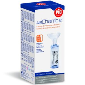 Camera inhalare antistatica cu masca pentru 1-5 ani marimea M