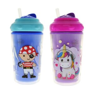 Cana anticurgere tip termos cu pai si capac 6+ Baby