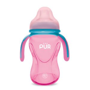 Cana cu prindere multipla +6 luni Roz