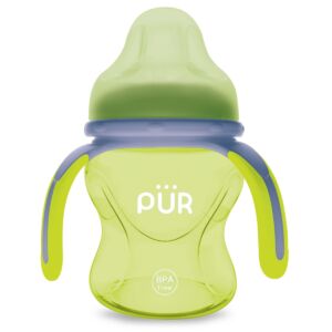 Cana cu prindere multipla +6 luni Verde