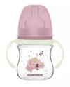 Canpol 35/236 Biberon Roz Anticolici cu Gat Larg 120 ml