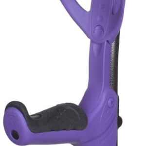 Carja cu sprijin pe antebrat din aluminiu ErgoTech (alba)