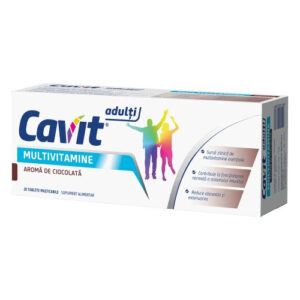 Cavit Adulti Multivitamine aroma de ciocolata
