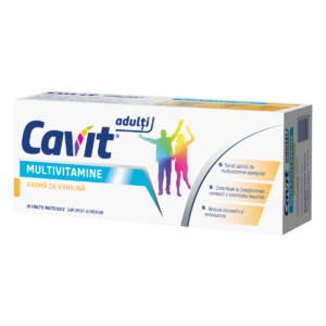 Cavit multivitamine cu vanilie