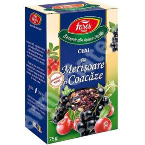 Ceai Merisoare si coacaze x 75g (Fares)