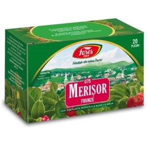 Ceai Merisor Frunze U75 – 20 plicuri Fares