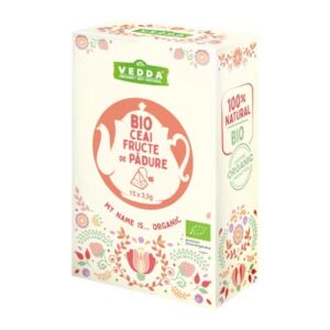 Ceai bio de fructe de padure