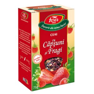 Ceai cu capsuni si fragi