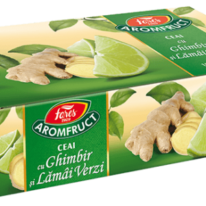 Ceai cu ghimbir si lamai verzi Aromafruct