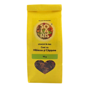 Ceai cu hibiscus si capsune Livada in Rai